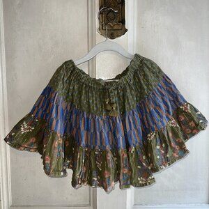 Pink Chicken Boho-Chic Skirt Size 5 Girls